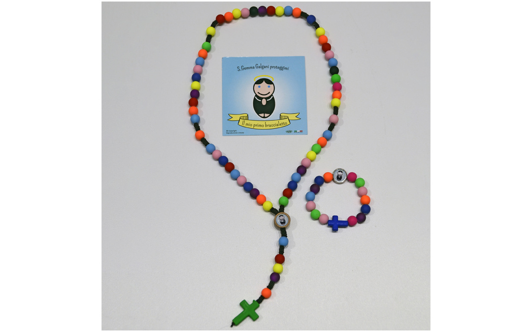 Rosario e coroncina per bambini